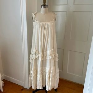 Mes Demoiselles Cream Swing Dress - Size small